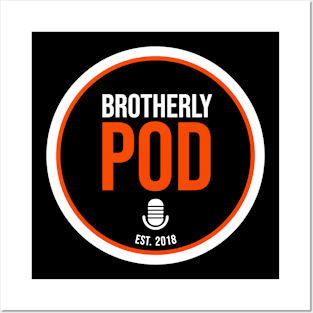 Brotherly Pod front and back Posters and Art